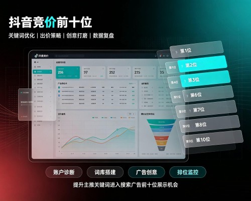 广平抖音搜索竞价